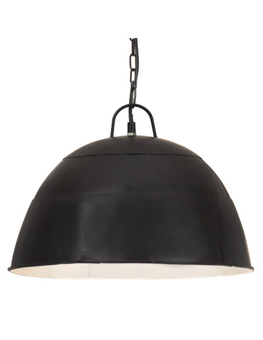 Lampada Industriale Vintage 25 W Nera Rotonda 40 cm E27