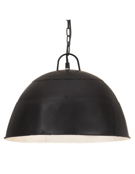 Lampada Industriale Vintage 25 W Nera Rotonda 40 cm E27