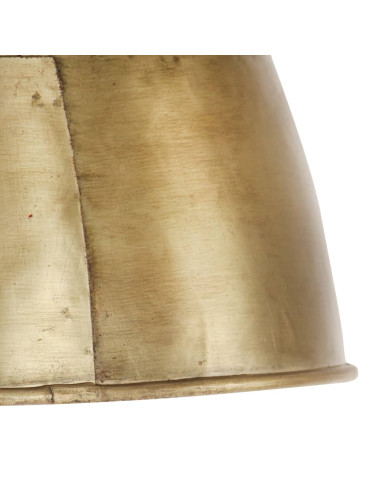 Lampada Industriale Vintage 25 W Ottone Rotonda 31 cm E27