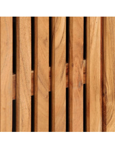 Credenze 3 pz 60x34x75 cm in Legno Massello di Acacia