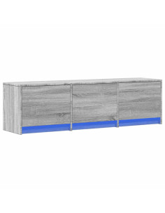 Mobile TV Grigio Sonoma 140 x 34 x 40 cm Legno multistrato
