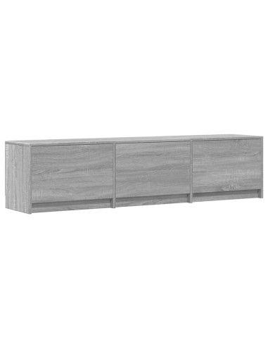 Mobile TV Grigio Sonoma 165 x 34 x 40 cm Legno multistrato