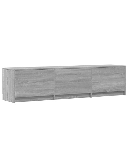 Mobile TV Grigio Sonoma 165 x 34 x 40 cm Legno multistrato