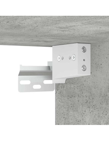 Set di Mobili Porta TV 5 pz Grigio Cemento in Legno Multistrato