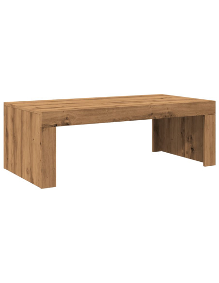 Tavolino Salotto Rovere Artigianale 102x50x35 cm in Truciolato