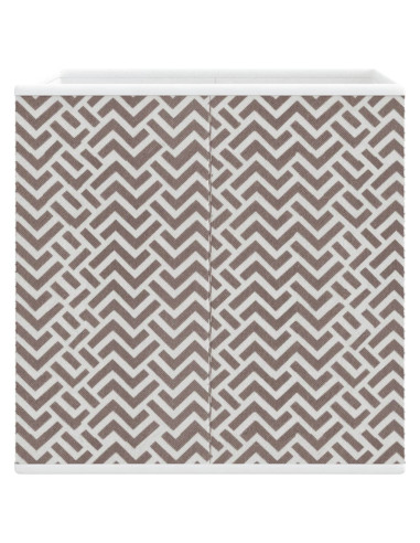 Scatole Portaoggetti 10 pz 32x32x32 cm Tessuto non Tessuto