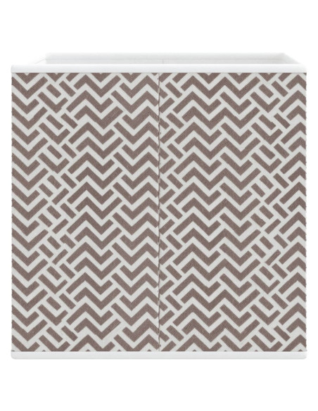 Scatole Portaoggetti 10 pz 32x32x32 cm Tessuto non Tessuto