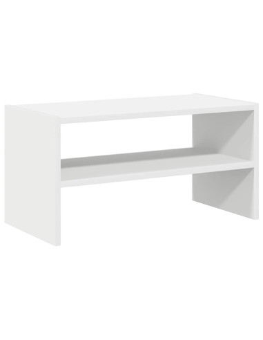 Scarpiera Impilabile Bianca 60x30x30,5 cm