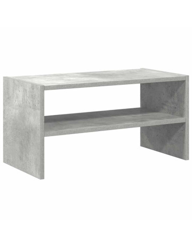 Scarpiera Impilabile Grigio Cemento 60x30x30,5 cm