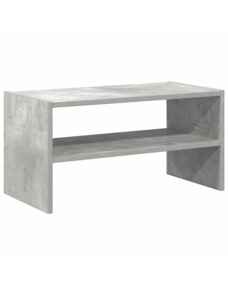 Scarpiera Impilabile Grigio Cemento 60x30x30,5 cm