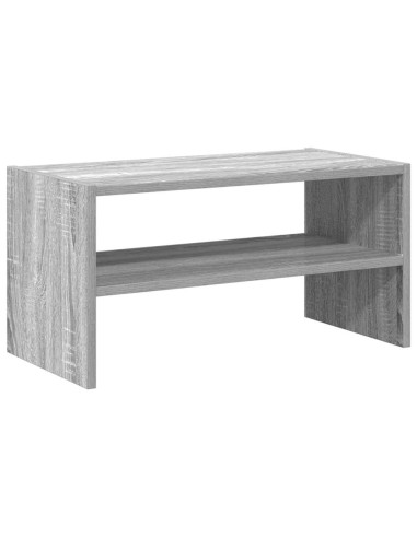 Scarpiera Impilabile Grigio Sonoma 60x30x30,5 cm