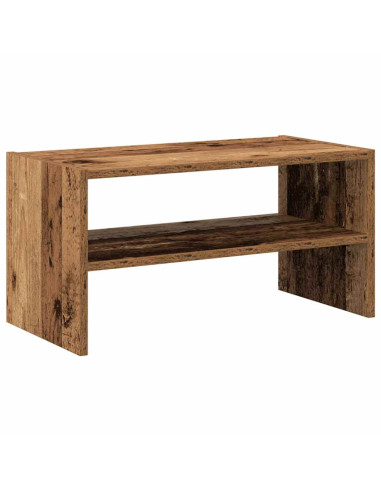 Scarpiera Impilabile Legno Antico 60x30x30,5 cm