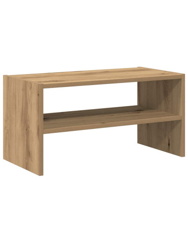 Scarpiera Impilabile Rovere Artigianale 60x30x30,5 cm