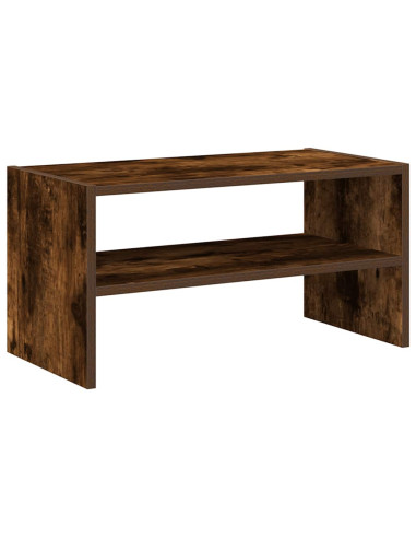 Scarpiera Impilabile Rovere Fumo 60x30x30,5 cm
