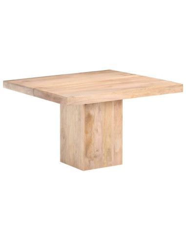 Tavolo da Pranzo 120x120x77 cm in Legno Massello di Mango
