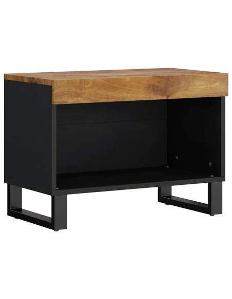 Mobile Porta TV 60x33x43,5 cm in Legno Massello di Mango