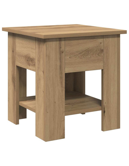 Tavolino da Salotto Artigianale 40x40x42 cm Legno Multistrato