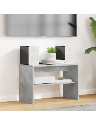 Mobile TV Grigio cemento 60 x 30 x 40 cm Legno multistrato