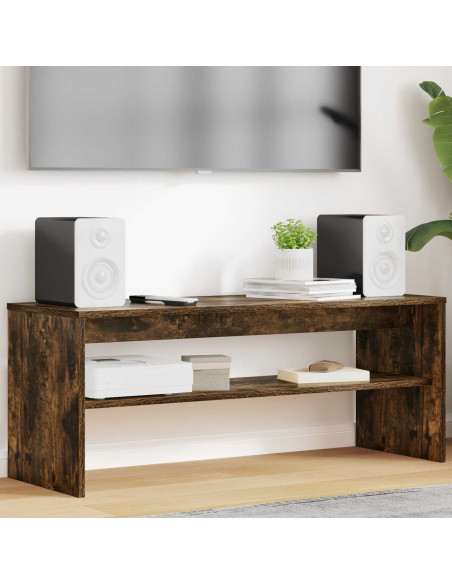 Mobile TV Rovere fumé 100 x 35 x 40 cm Legno multistrato