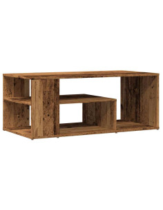 Tavolino Salotto Legno Vecchio 100x50x40 cm Legno Multistrato