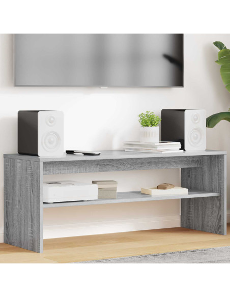 Mobile TV Grigio Sonoma 100 x 35 x 40 cm Legno multistrato