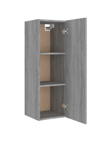 Set di Mobili Porta TV 4 pz Grigio Sonoma in Legno Multistrato