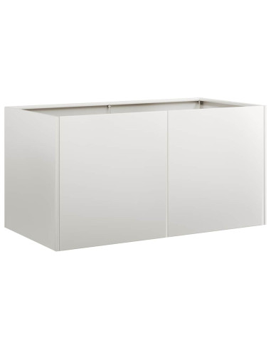 Fioriera 80x40x40 cm in Acciaio Inox