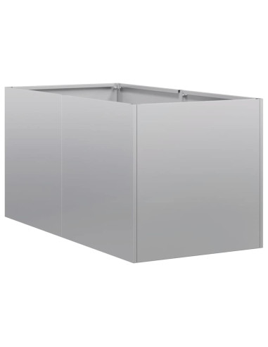 Fioriera 40x80x40 cm in Acciaio Zincato