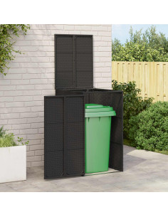 Cassa per Spazzatura Nero 65 x 80 x 115 cm Polietilene