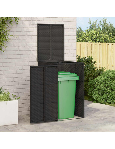 Cassa per Spazzatura Nero 65 x 80 x 115 cm Polietilene