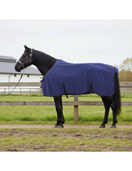 Coperta per Cavalli Blu navy Poliestere