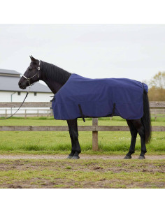 Coperta per Cavalli Blu navy Poliestere