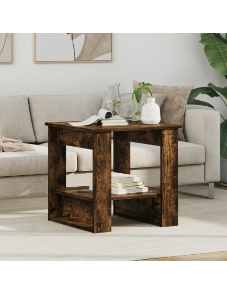 Tavolino da salotto Rovere fumé 51 x 50 x 50 cm