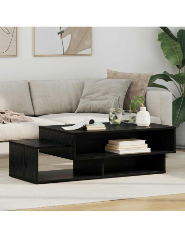 Tavolino da salotto Rovere Nero 105 x 50 x 32,5 cm