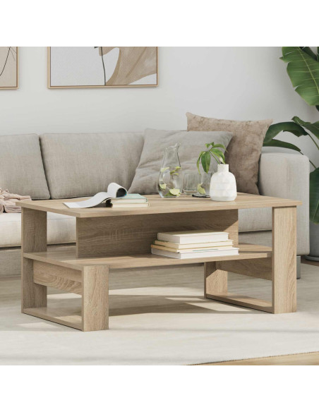 Tavolino da salotto Rovere Sonoma 90 x 50 x 40 cm