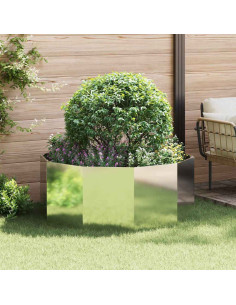 Fioriera Argento 120 x 120 x 50 cm Acciaio zincato