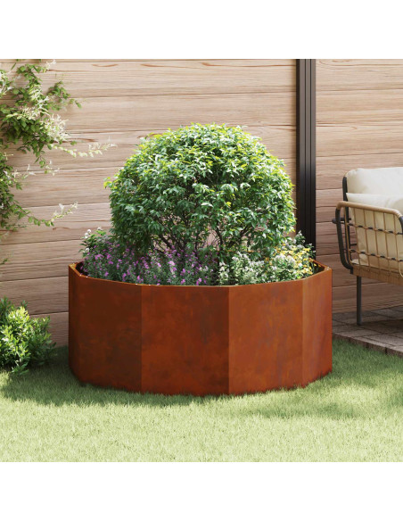 Fioriera Ruggine 120 x 120 x 50 cm