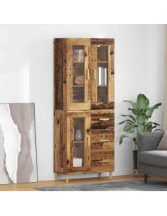 Credenza Legno vecchio 69,5 x 34 x 180 cm Legno multistrato