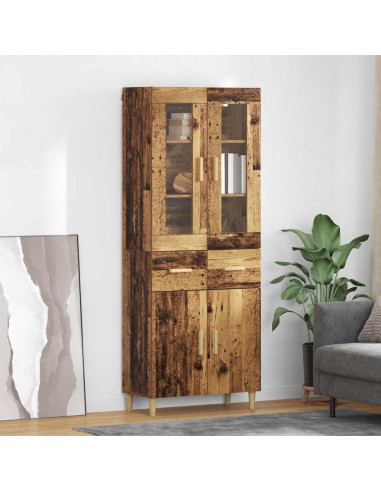 Credenza Legno vecchio 69,5 x 34 x 180 cm Legno multistrato