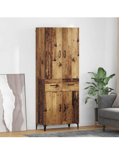 Credenza Legno vecchio 69,5 x 34 x 180 cm Legno multistrato