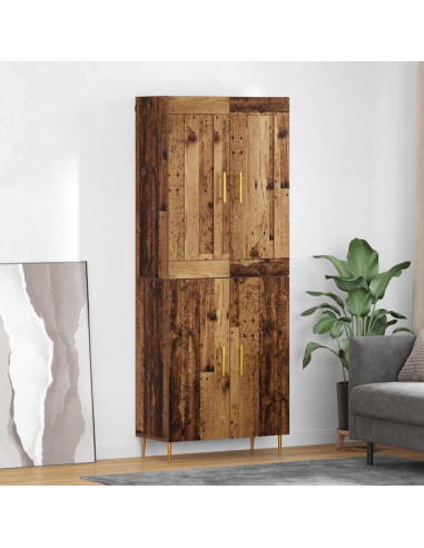 Credenza Legno vecchio 69,5 x 34 x 180 cm Legno multistrato