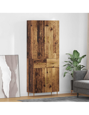 Credenza Legno vecchio 69,5 x 34 x 180 cm Legno multistrato