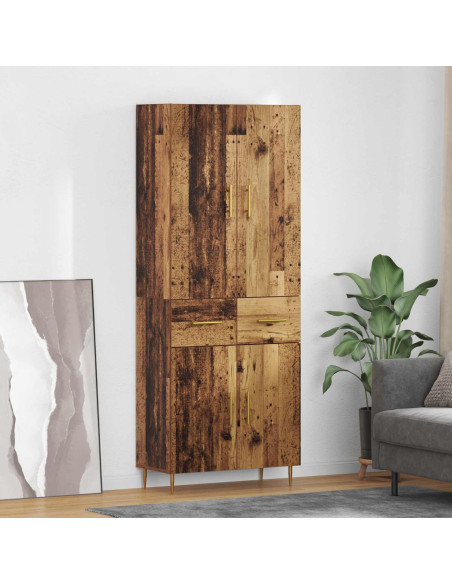 Credenza Legno vecchio 69,5 x 34 x 180 cm Legno multistrato