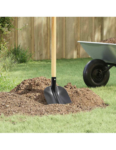 Testa di Pala Nero 34,5 x 24 cm Acciaio verniciato a polvere