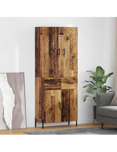 Credenza Legno vecchio 69,5 x 34 x 180 cm Legno multistrato