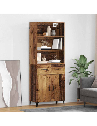 Credenza Legno vecchio 69,5 x 34 x 180 cm Legno multistrato