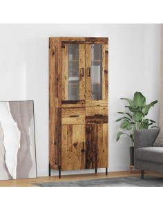 Credenza Legno vecchio 69,5 x 34 x 180 cm Legno multistrato