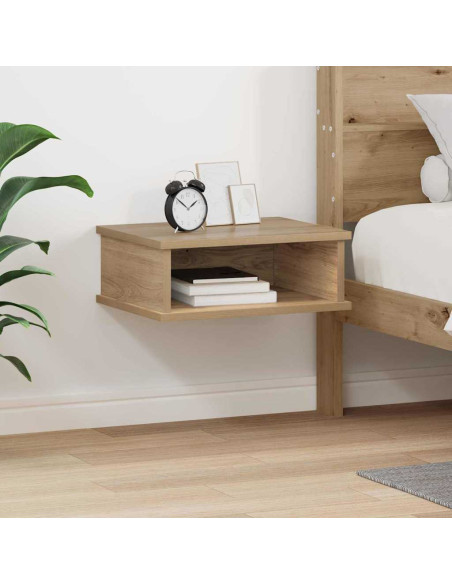 Comodino Rovere artigianale 40 x 31 x 15 cm Legno multistrato