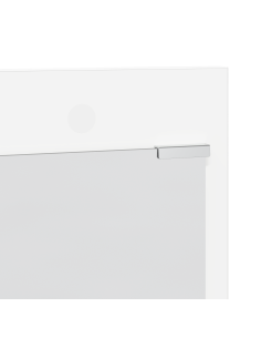 Appendiabiti a muro Bianco 90 x 10 x 50 cm Legno multistrato