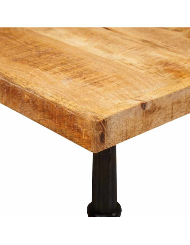 Tavolo da bistrot Marrone Legno di mango massello